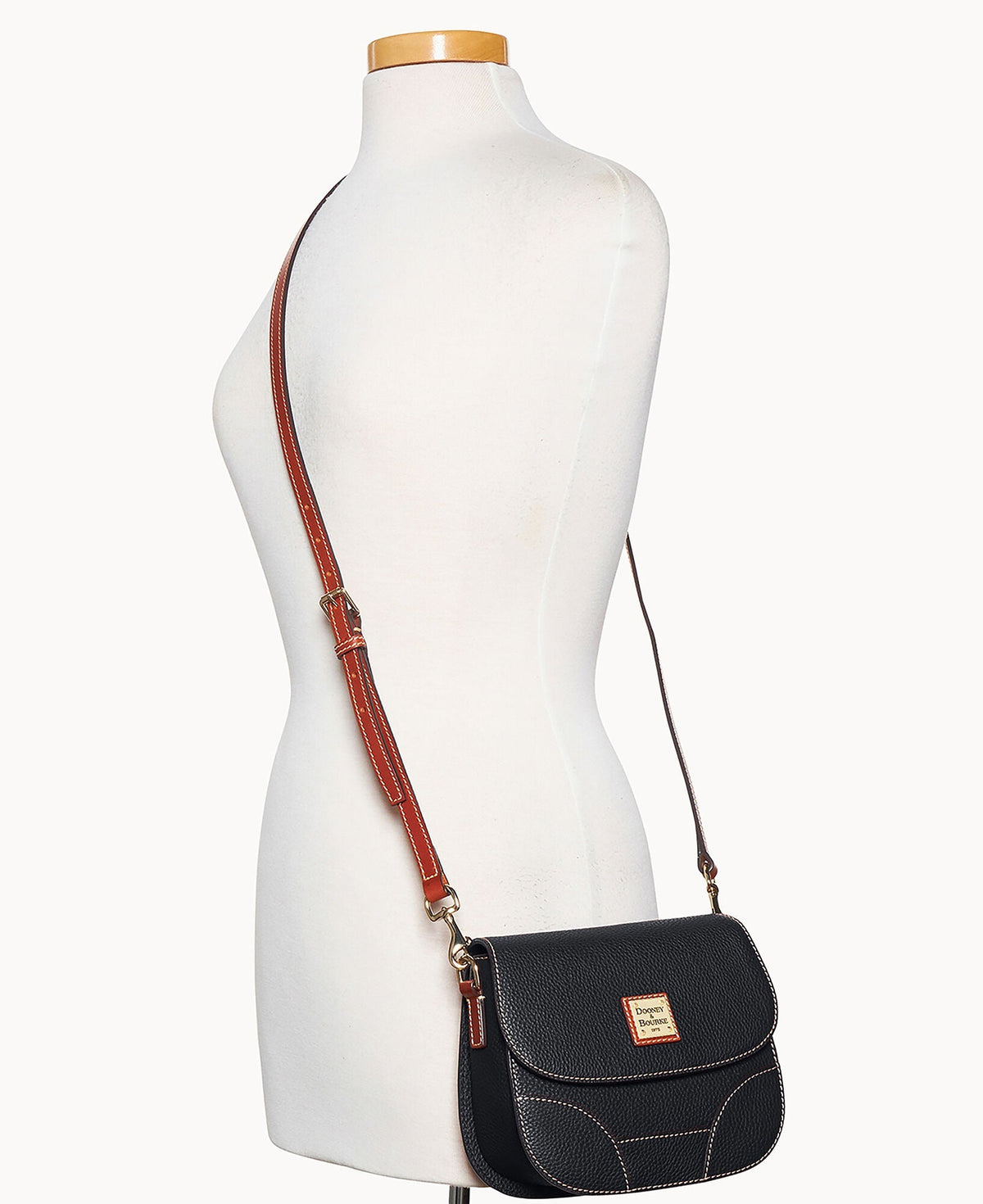 Pebble Grain Saddle Bag