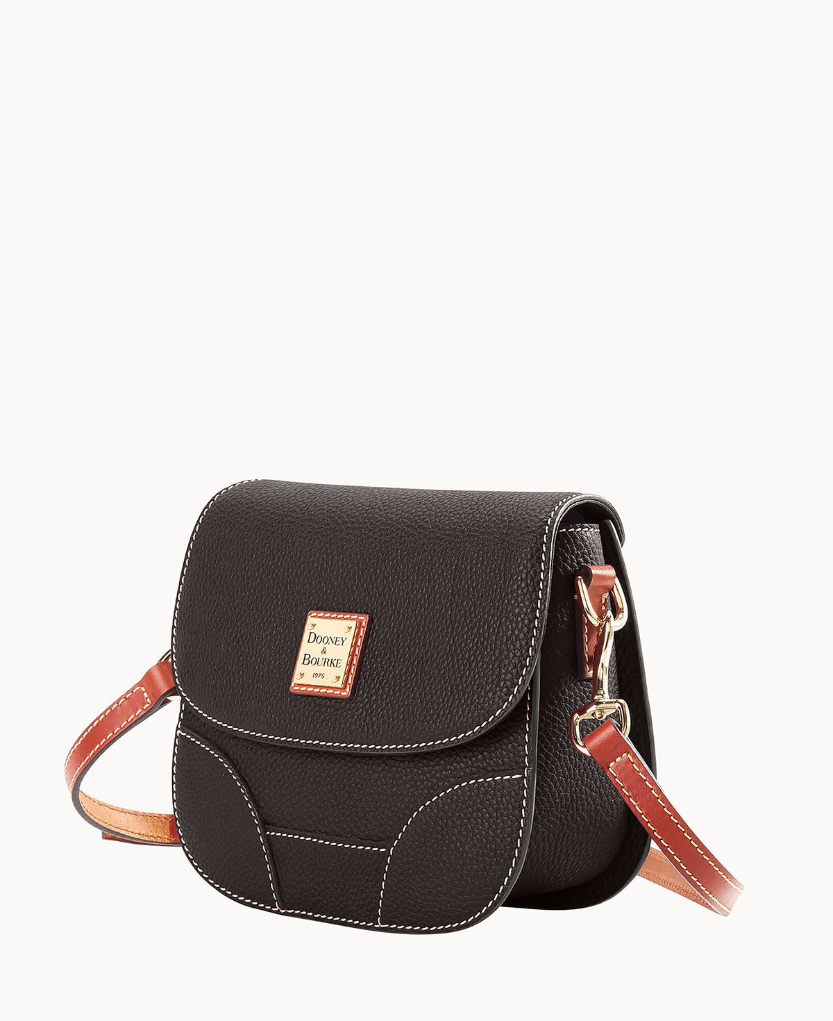 Pebble Grain Saddle Bag