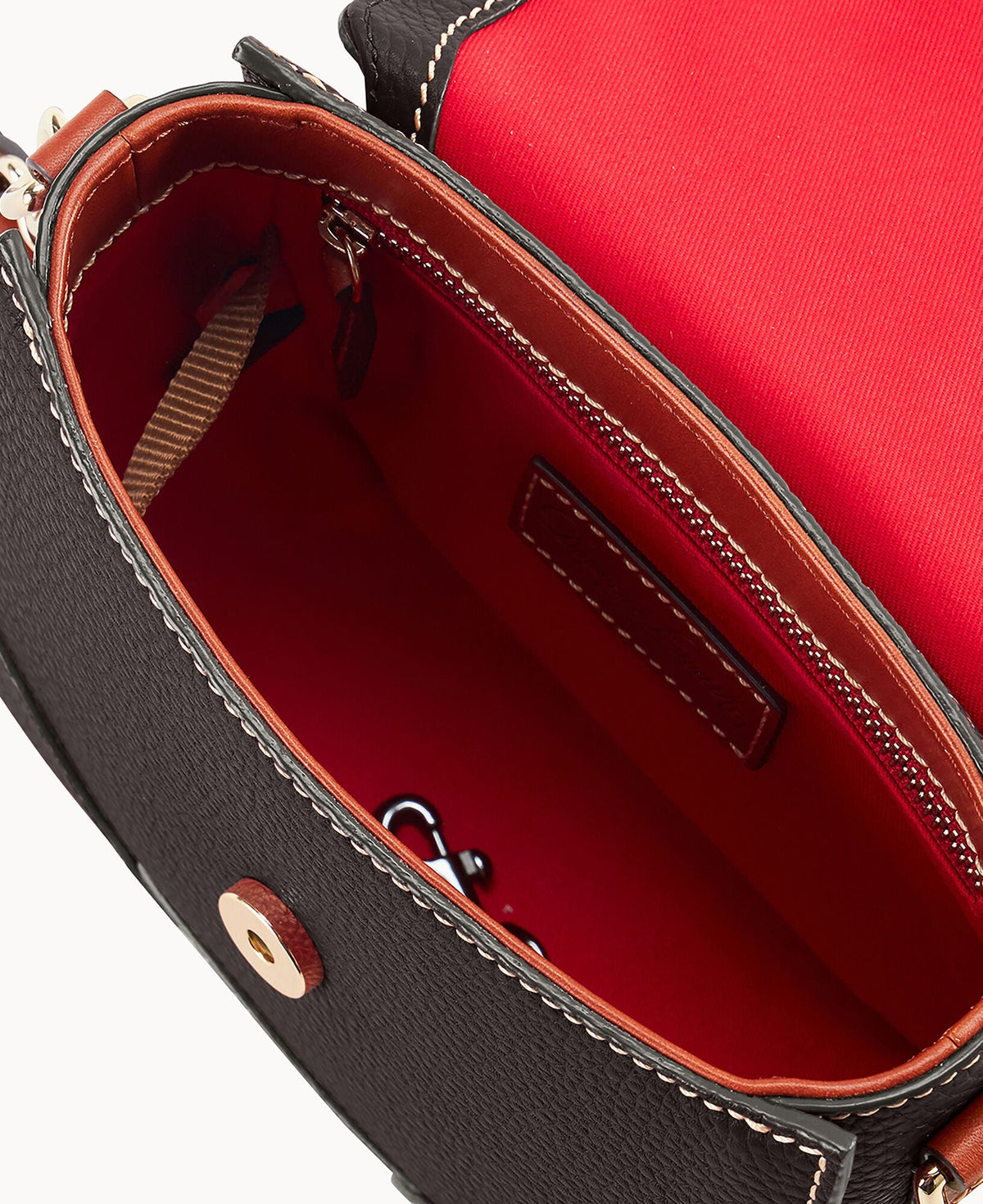 Pebble Grain Saddle Bag
