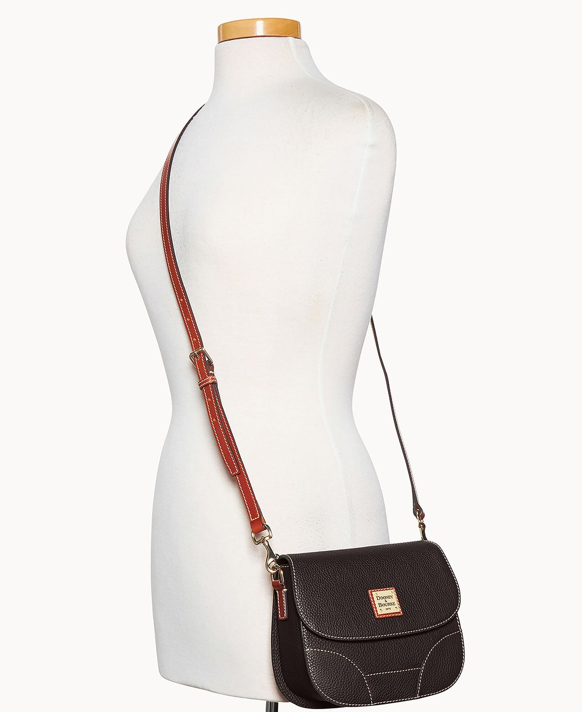 Pebble Grain Saddle Bag