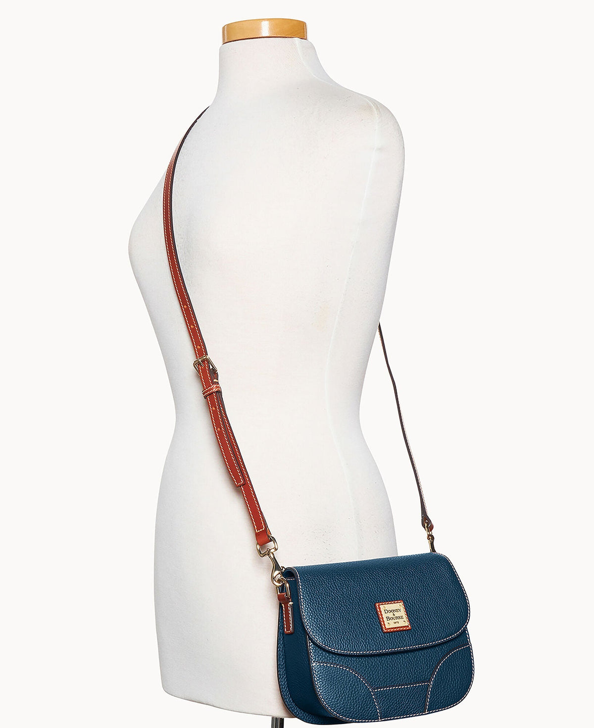 Pebble Grain Saddle Bag