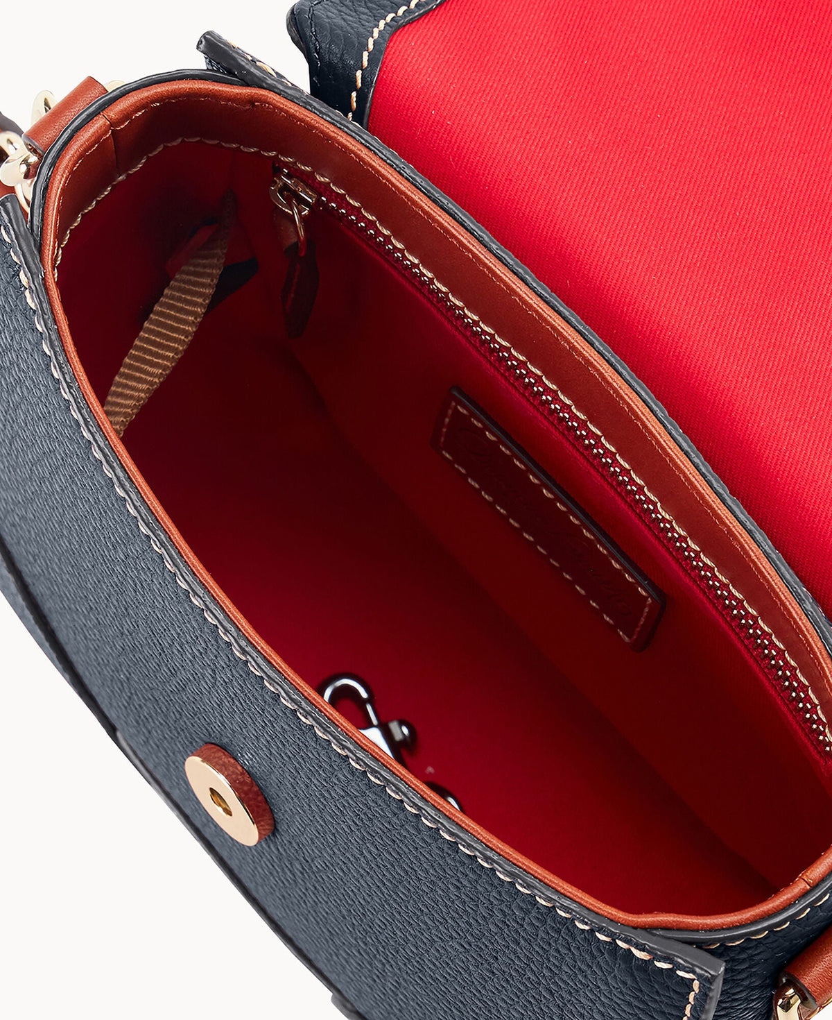 Pebble Grain Saddle Bag