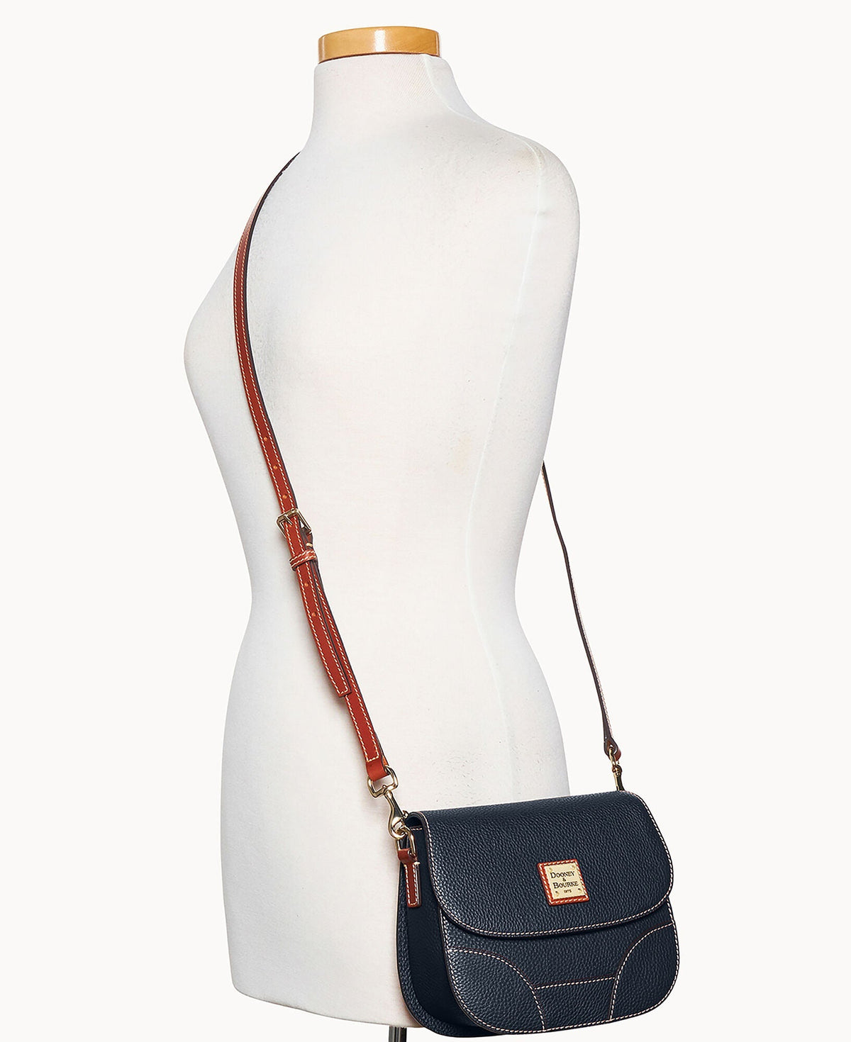 Pebble Grain Saddle Bag