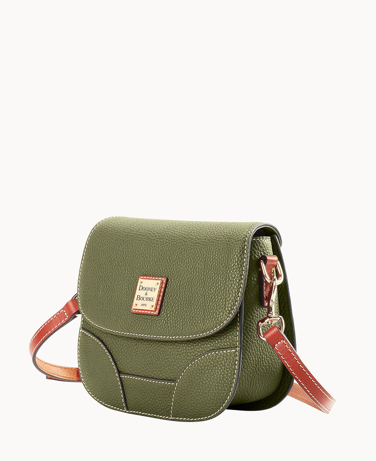 Pebble Grain Saddle Bag