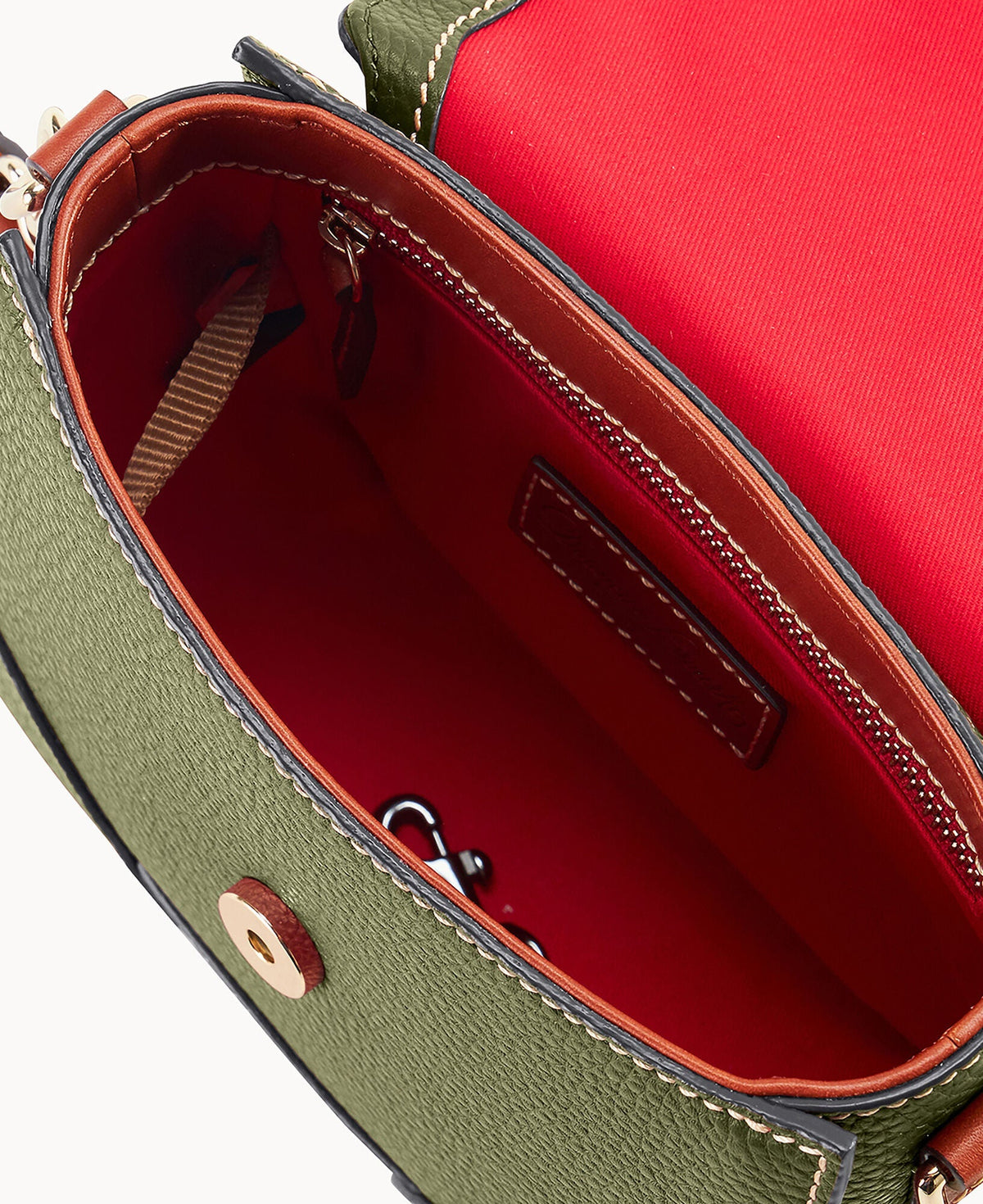 Pebble Grain Saddle Bag