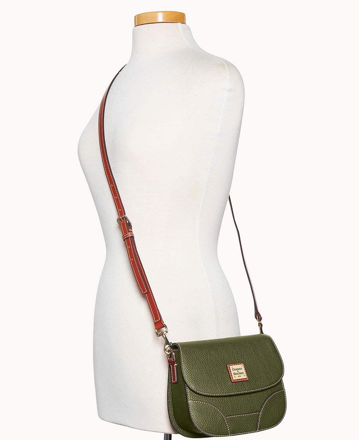 Pebble Grain Saddle Bag