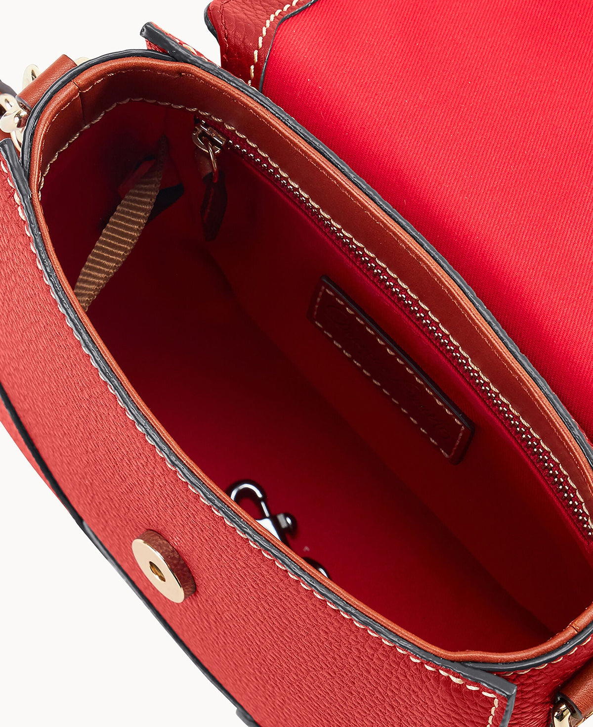 Pebble Grain Saddle Bag