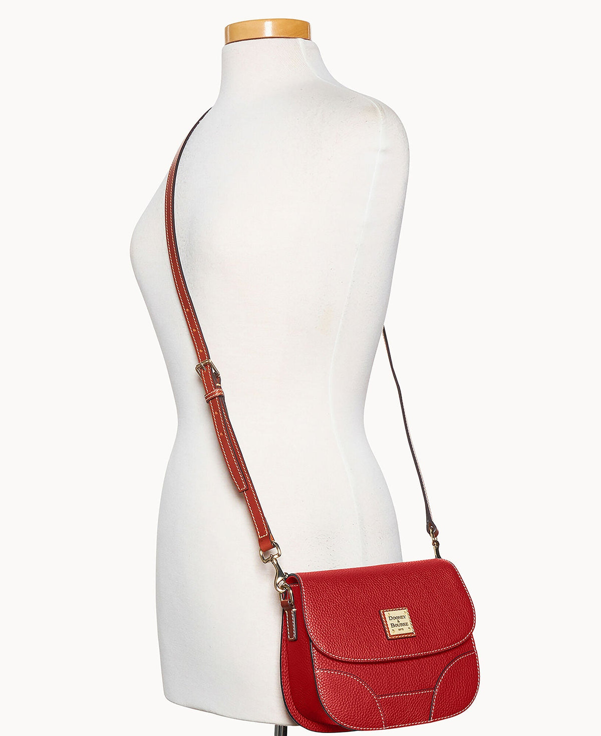 Pebble Grain Saddle Bag