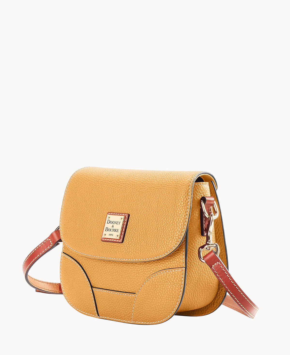 Pebble Grain Saddle Bag