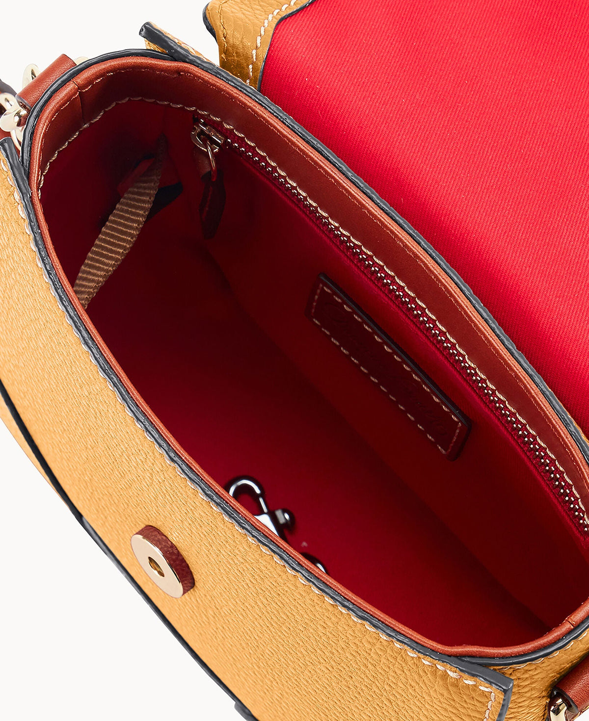 Pebble Grain Saddle Bag