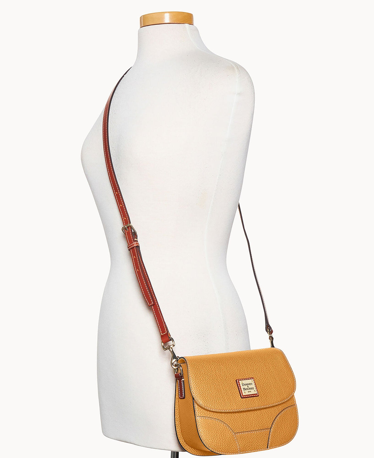 Pebble Grain Saddle Bag