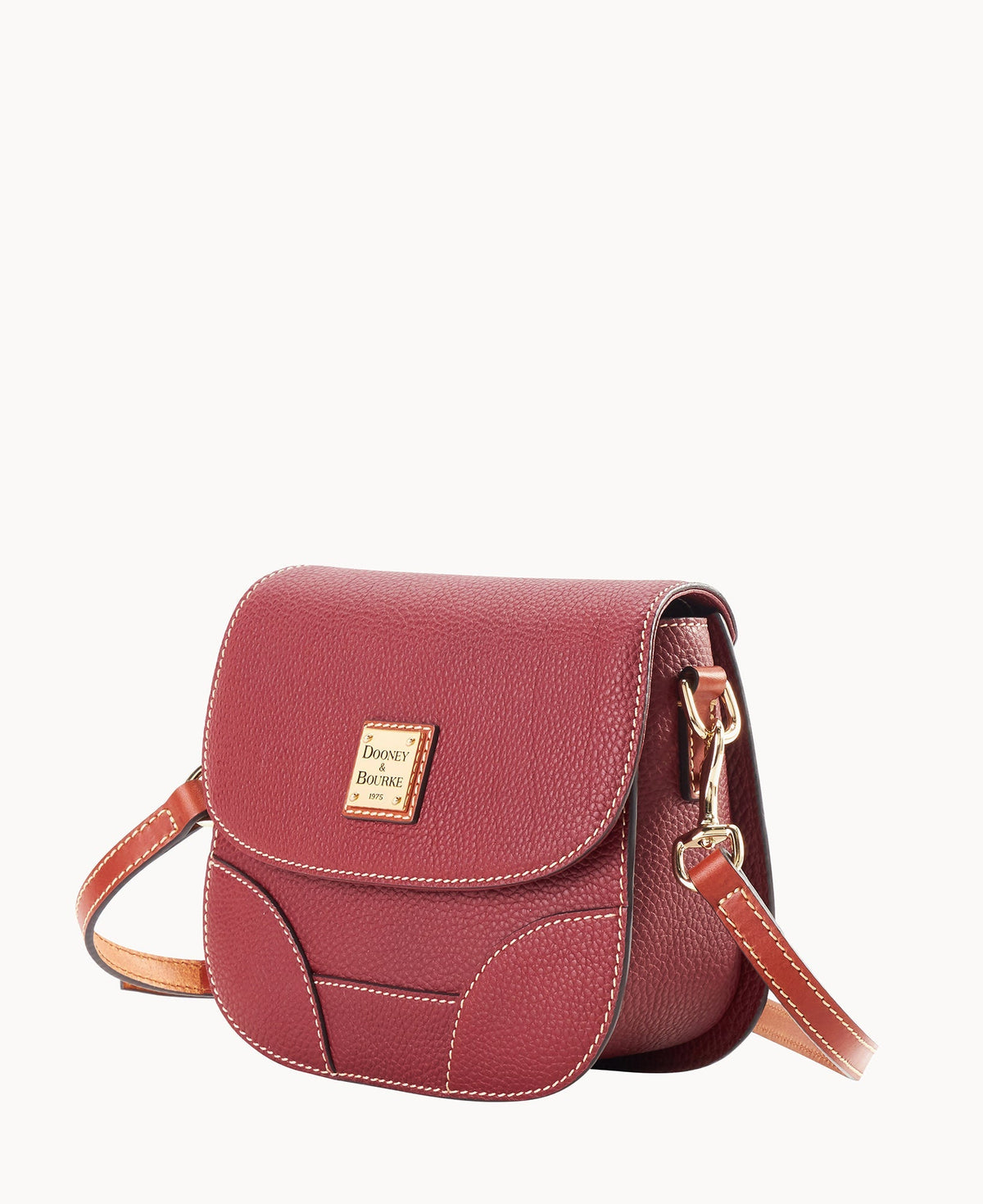 Pebble Grain Saddle Bag