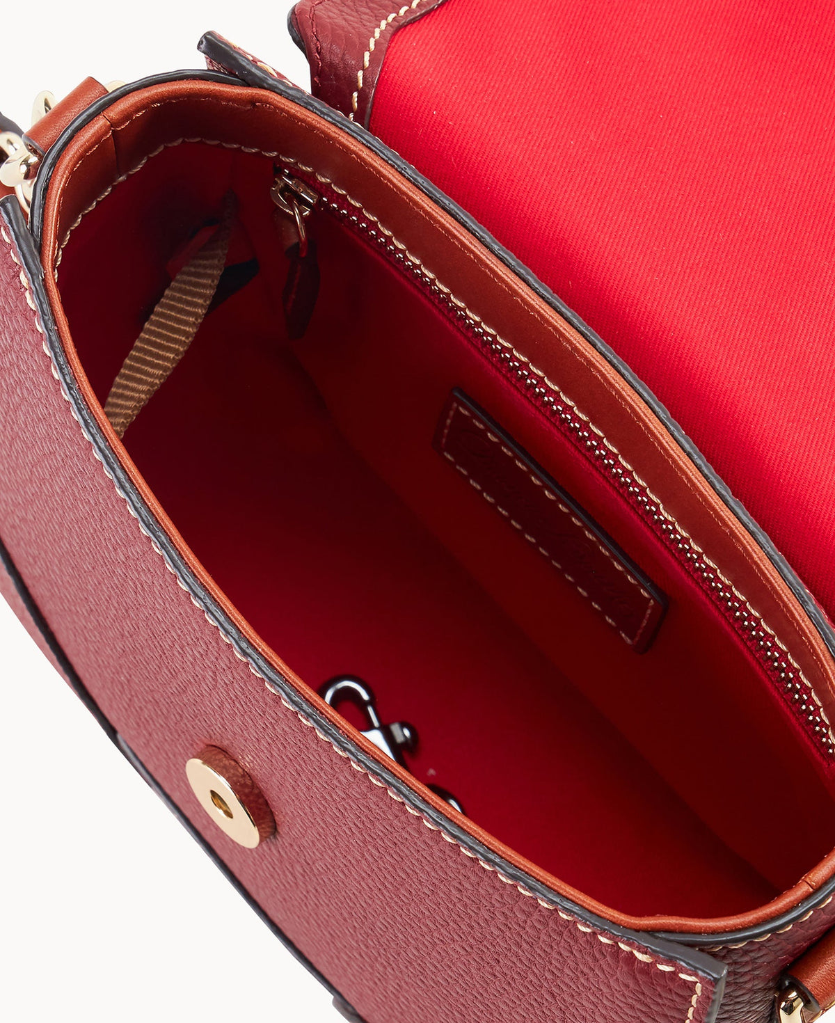 Pebble Grain Saddle Bag