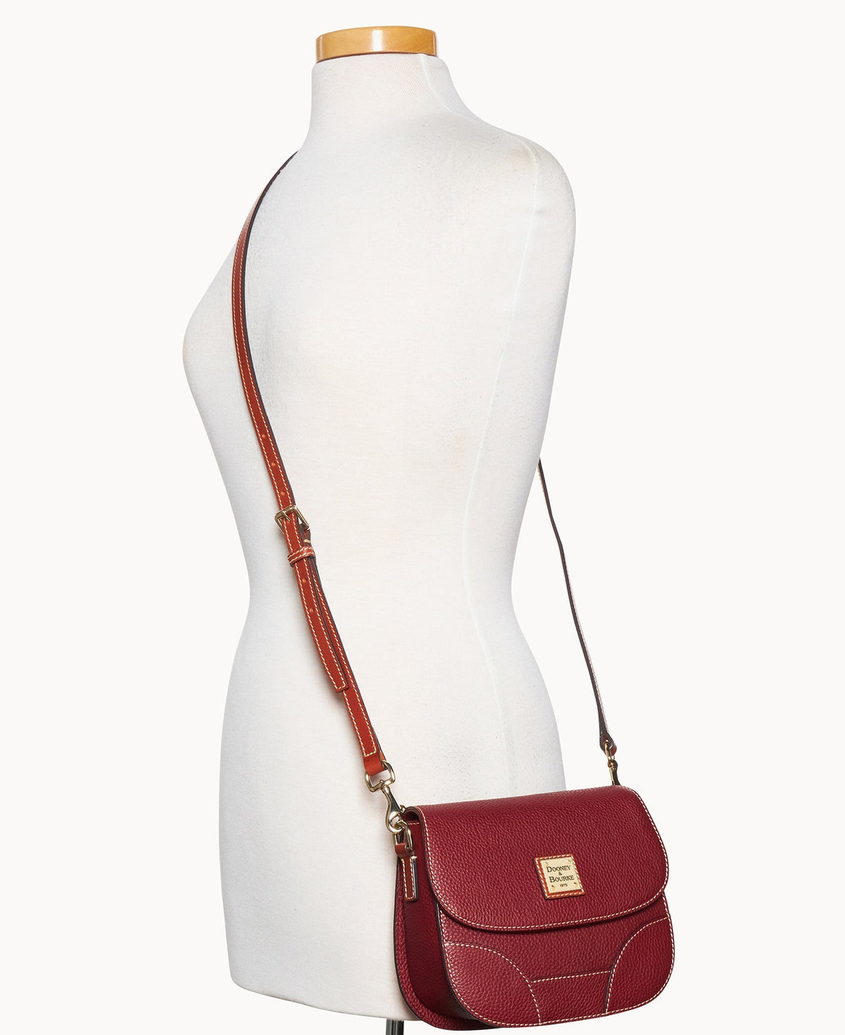 Pebble Grain Saddle Bag