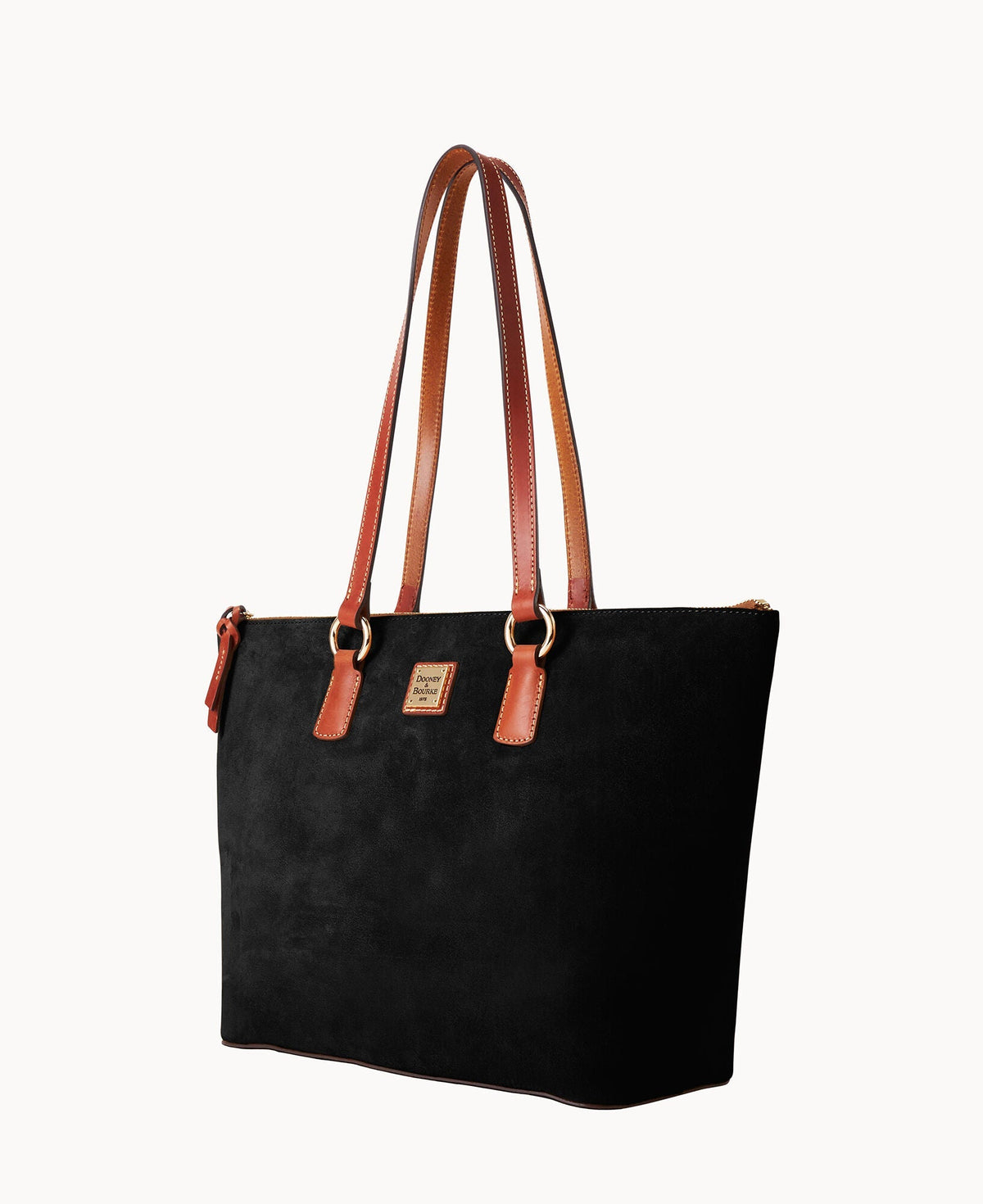 Suede Wren Zip Tote