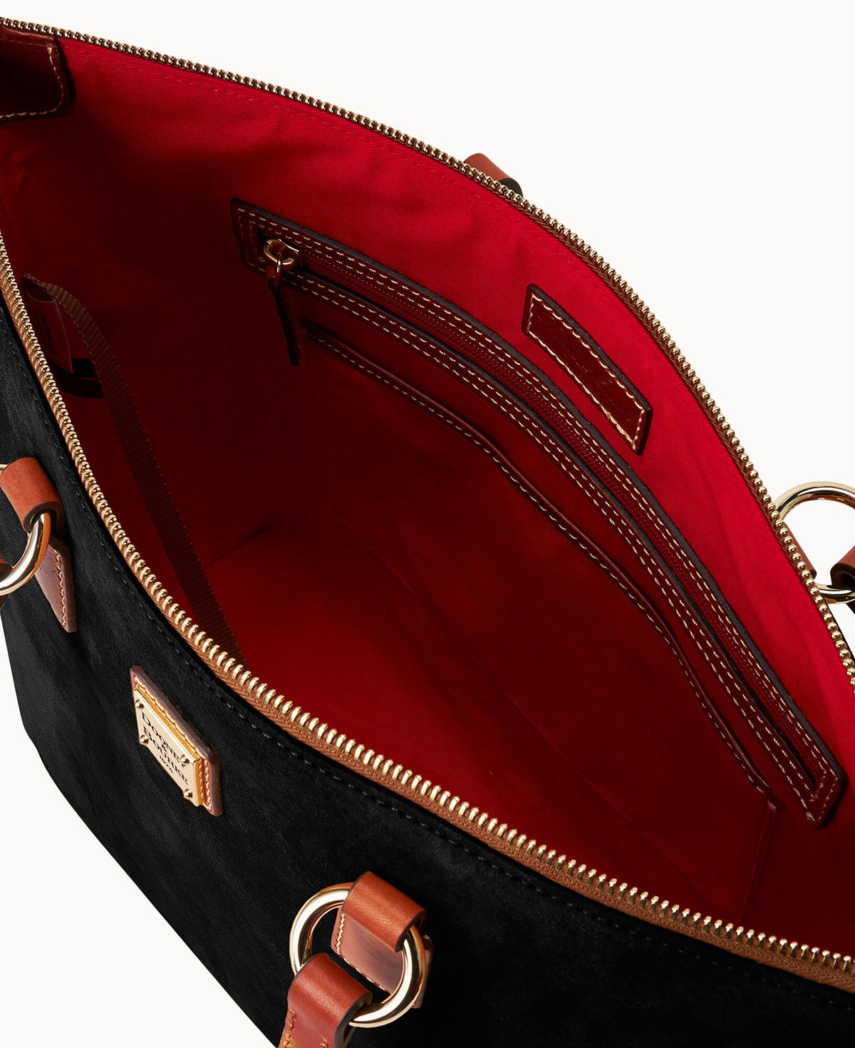 Suede Wren Zip Tote
