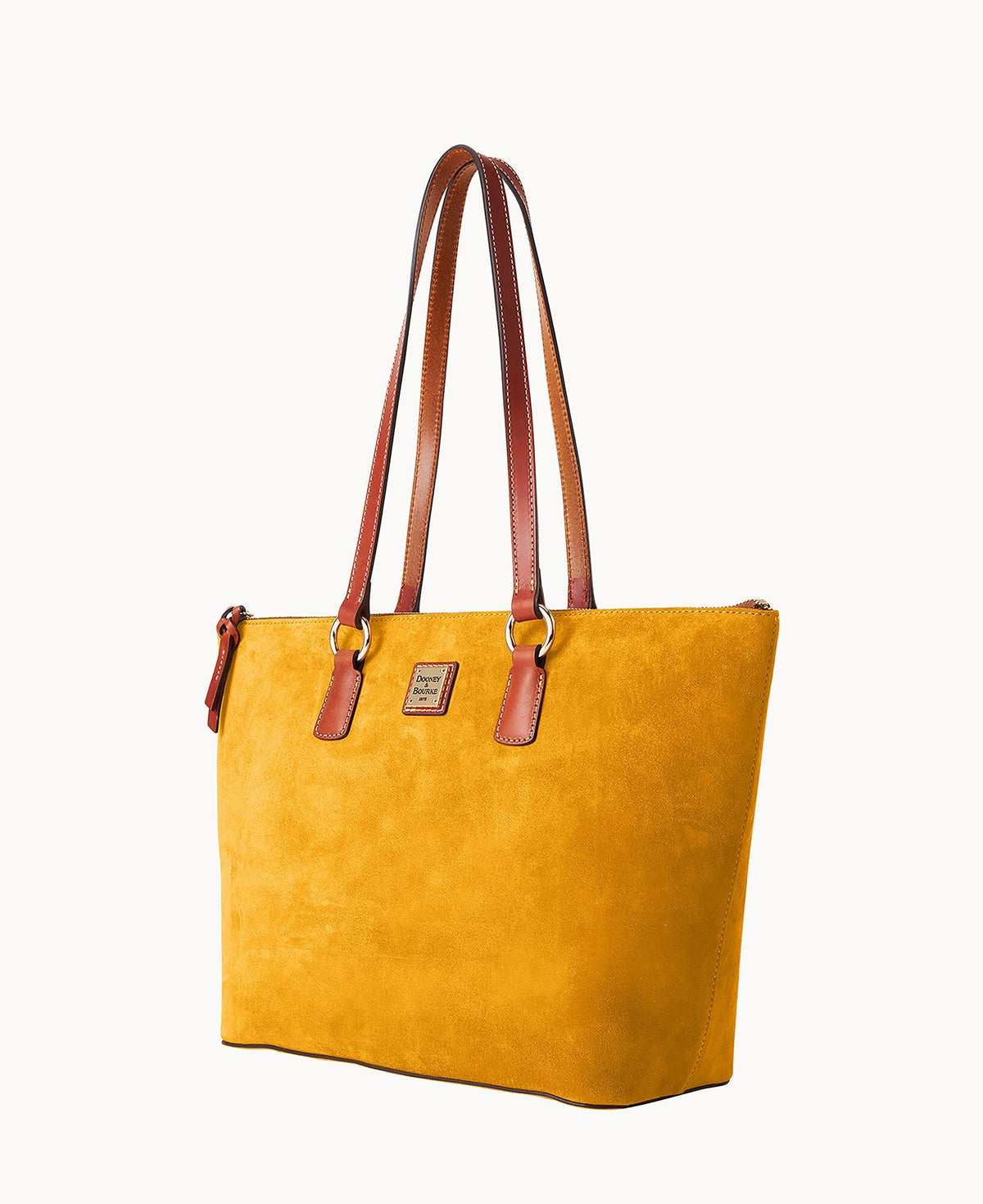 Suede Wren Zip Tote