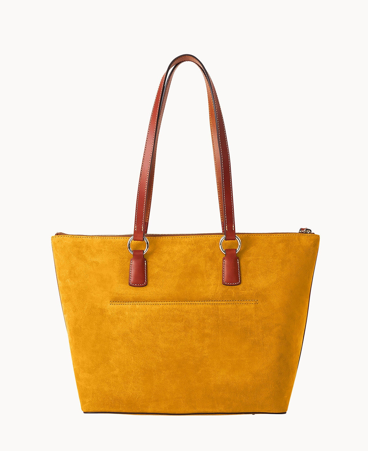 Suede Wren Zip Tote