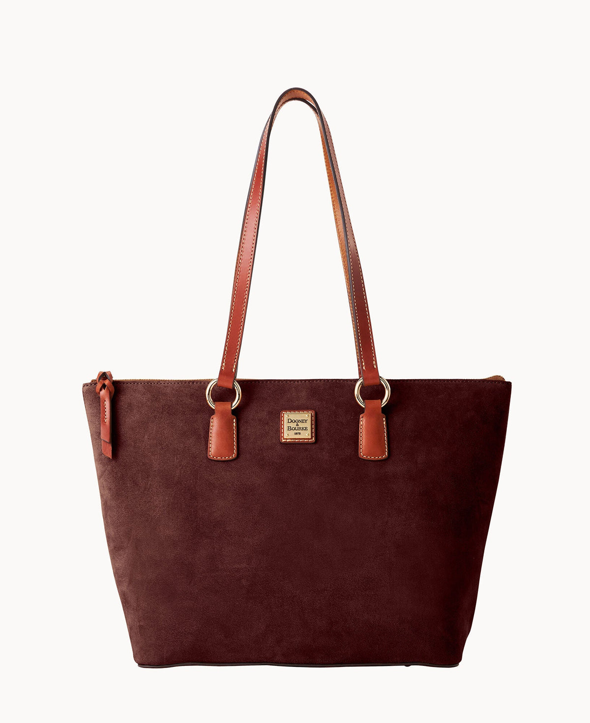 Suede Wren Zip Tote