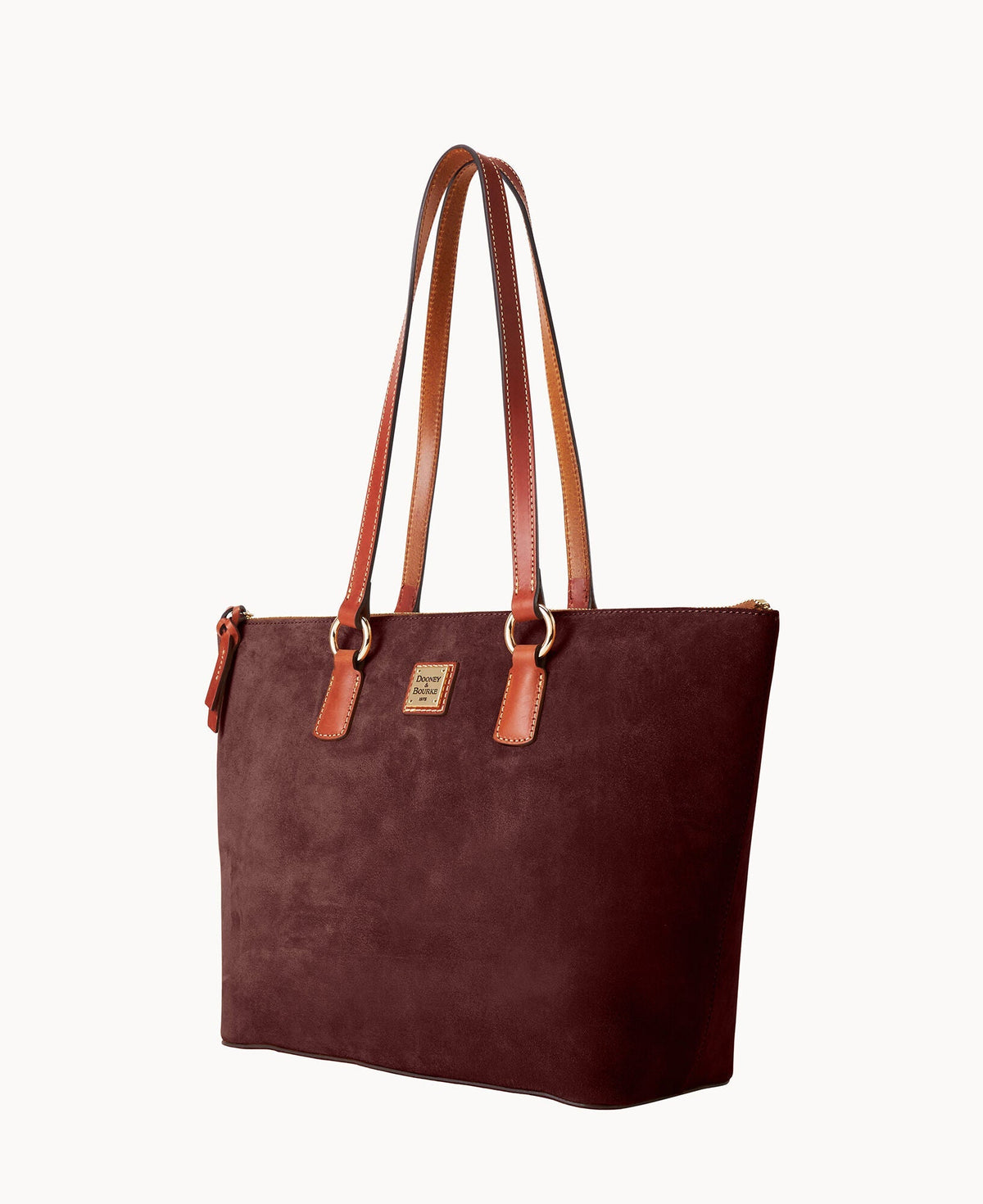 Suede Wren Zip Tote