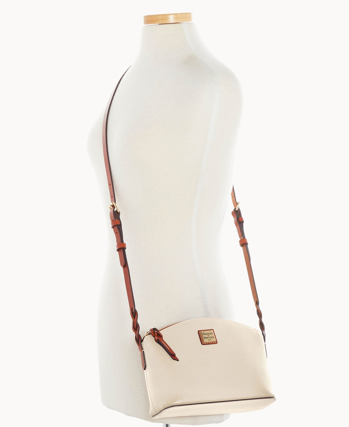 Pebble Grain Penny Crossbody
