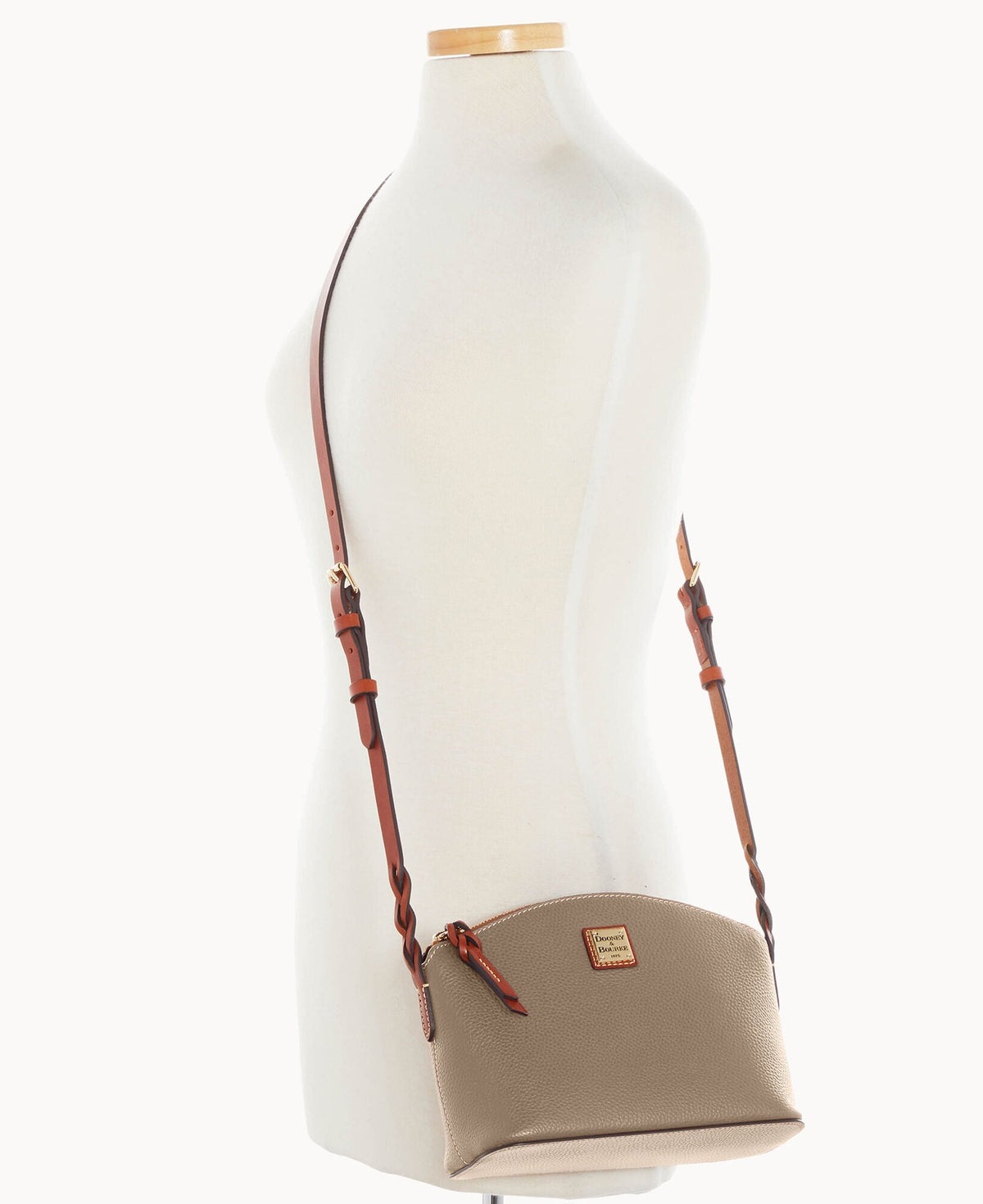 Pebble Grain Penny Crossbody