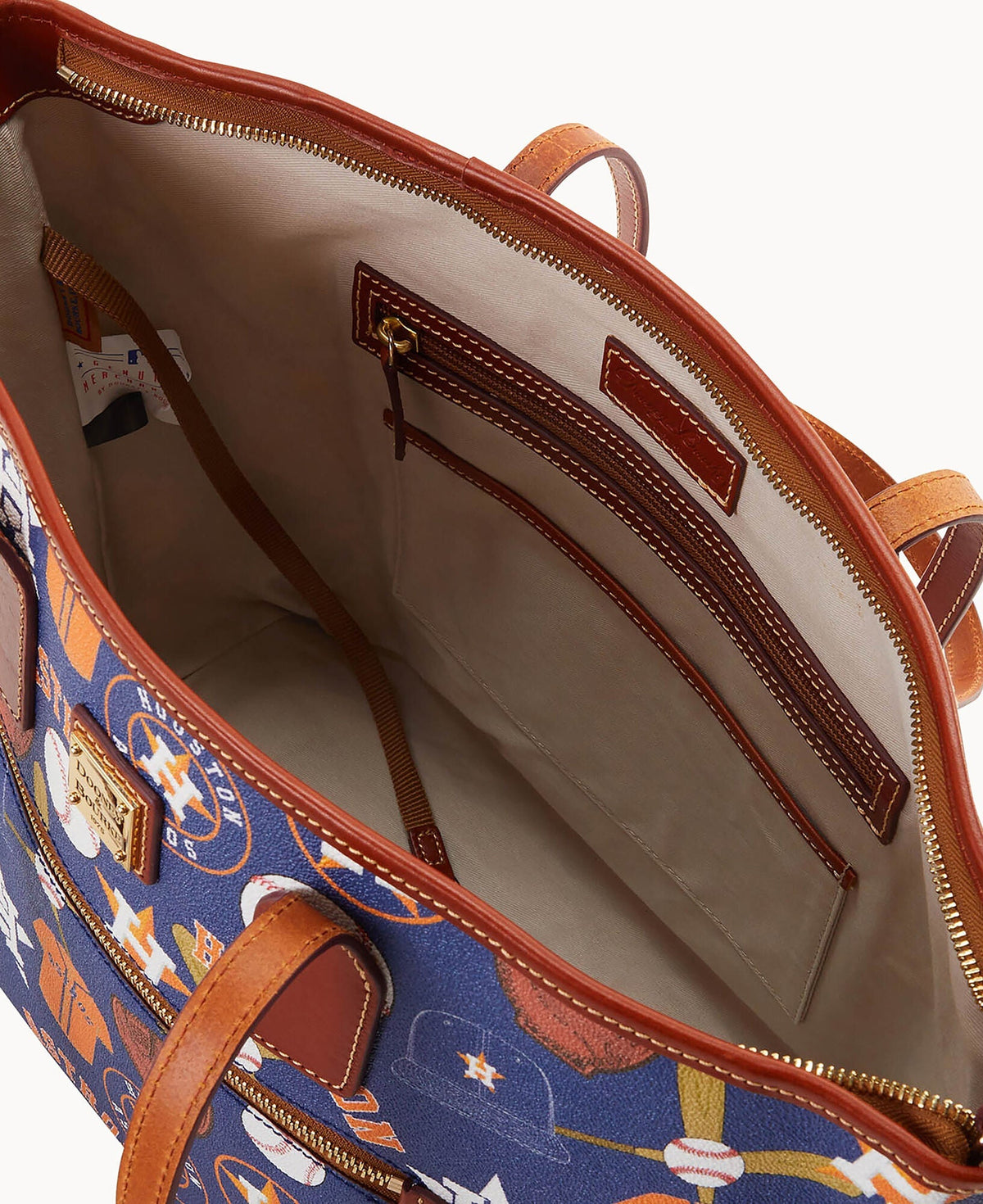 MLB Astros Zip Tote
