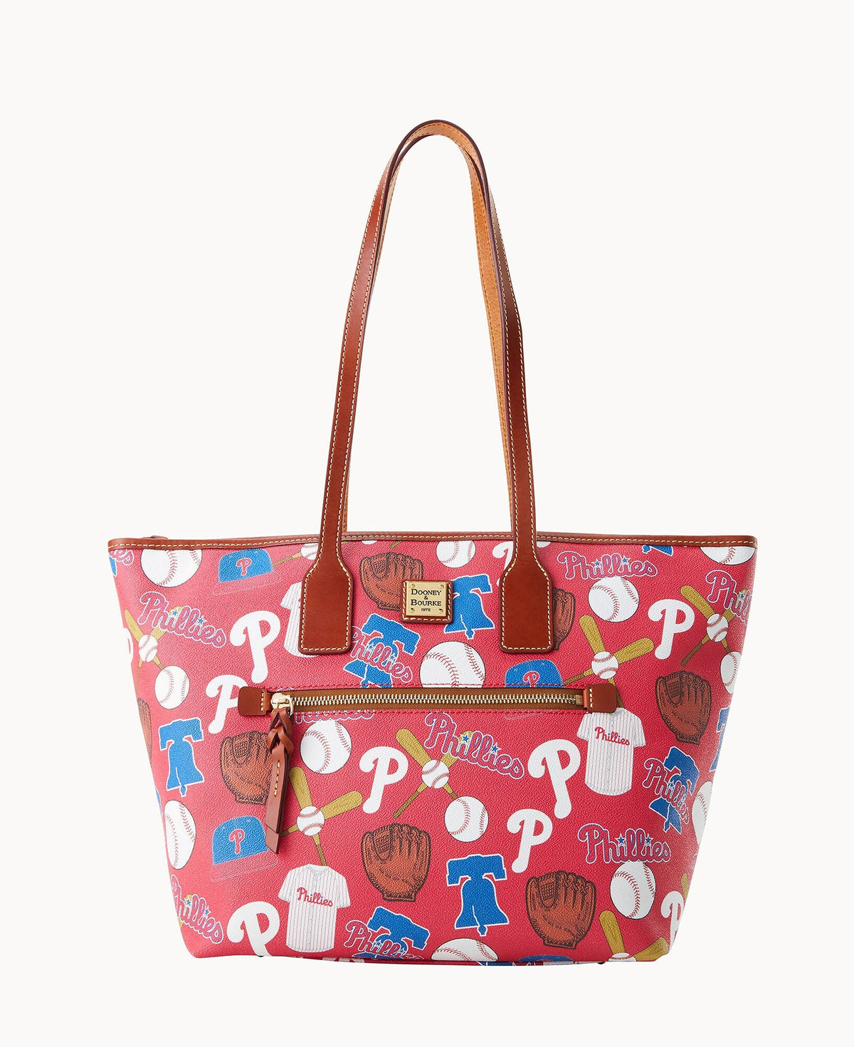 MLB Phillies Zip Tote