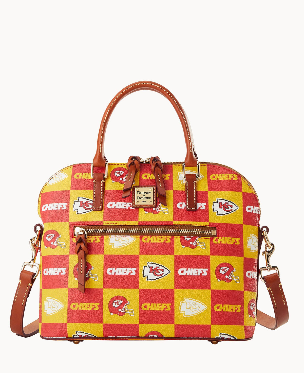 NFL Chiefs Domed Zip Satchel