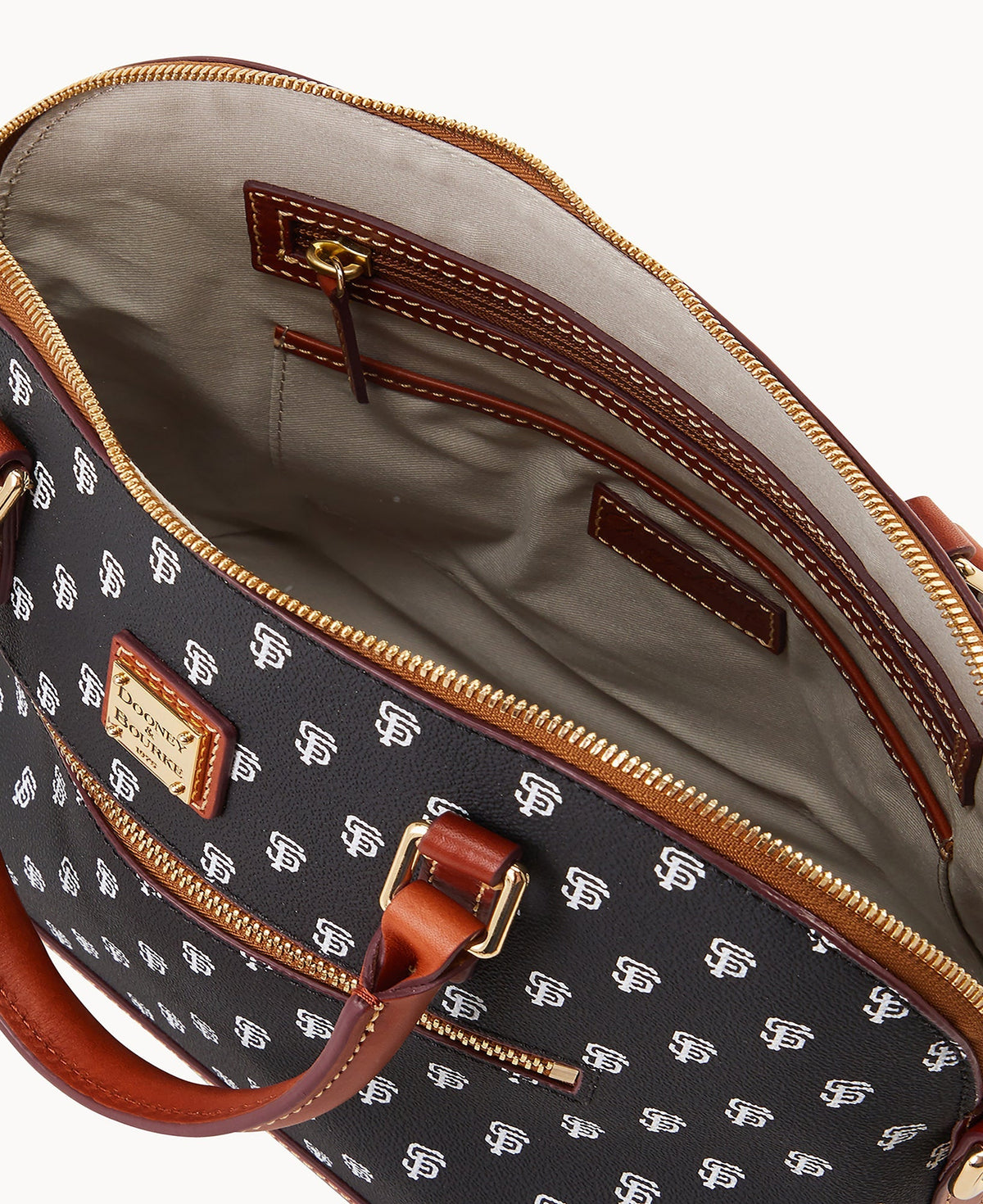 MLB Giants Domed Zip Satchel