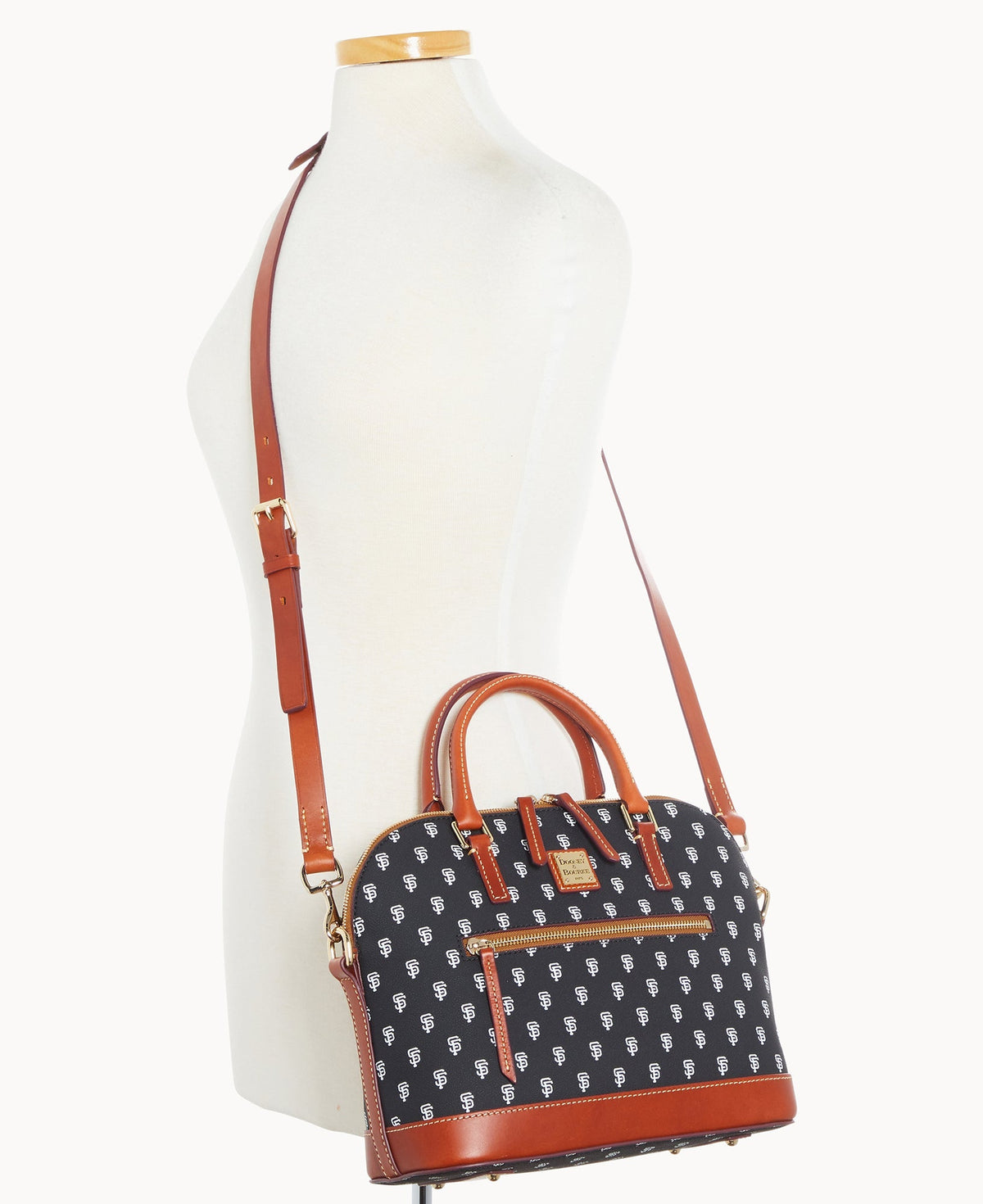 MLB Giants Domed Zip Satchel