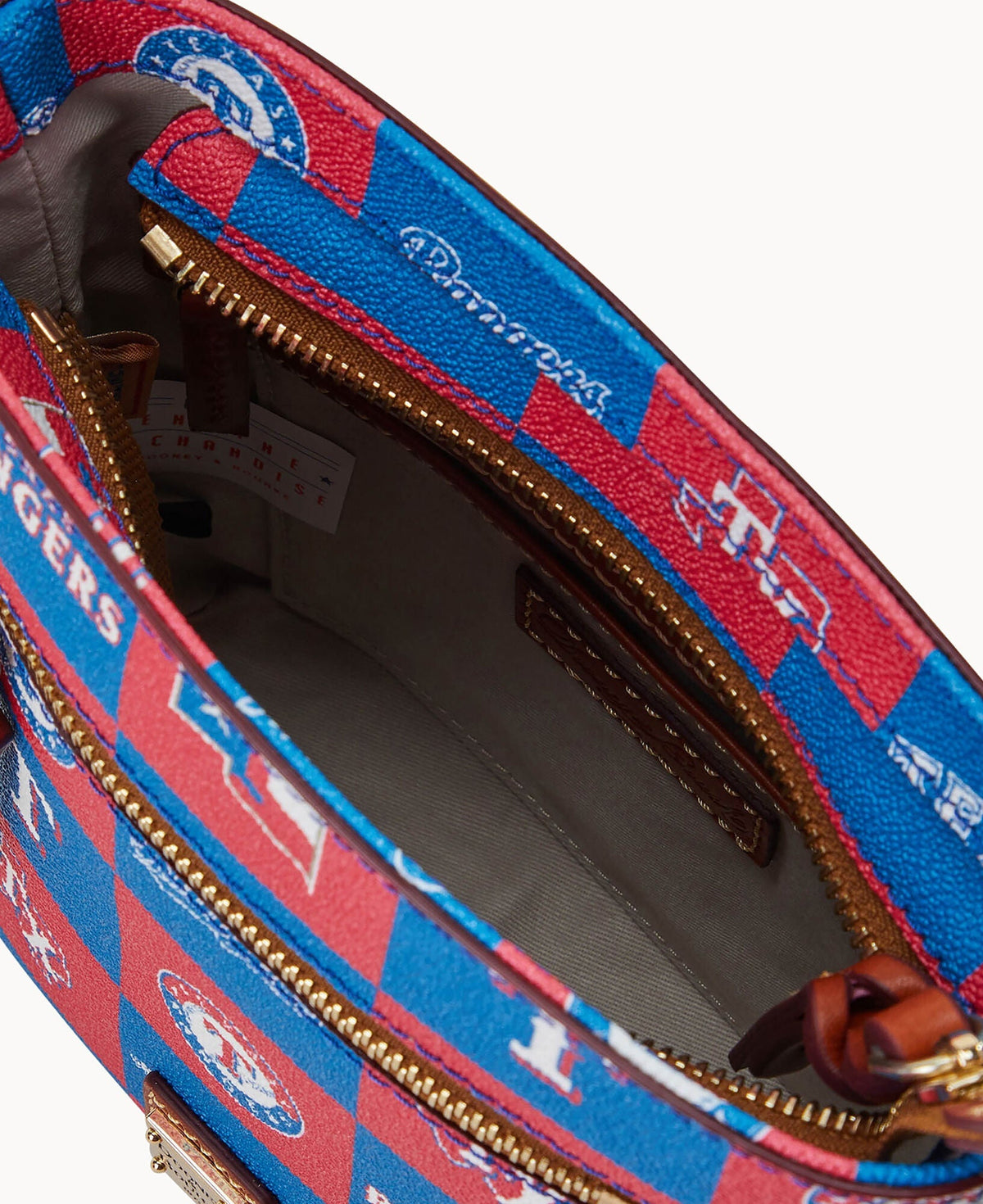 MLB Rangers Small Zip Crossbody