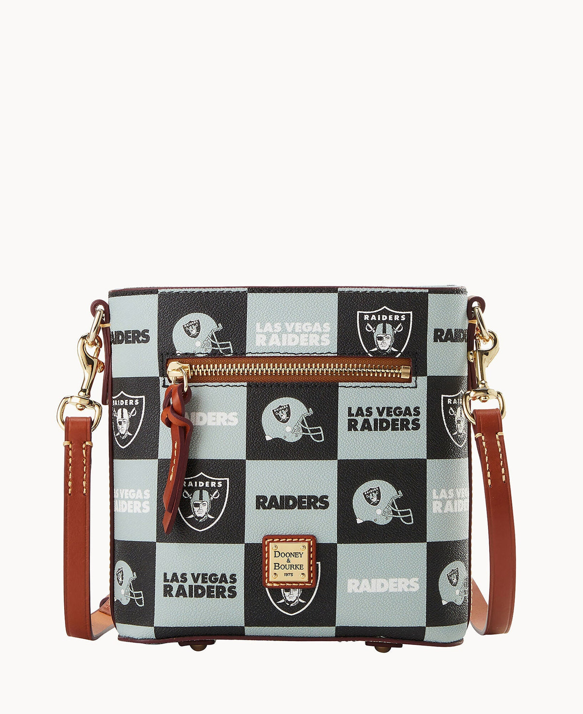 NFL Raiders Small Zip Crossbody