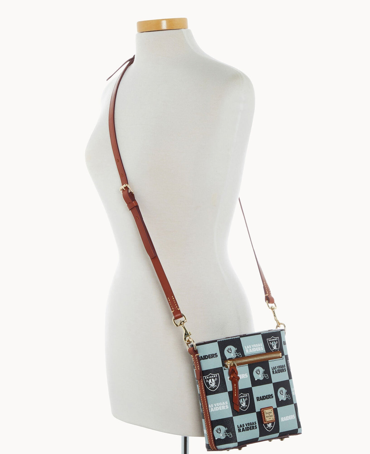 NFL Raiders Small Zip Crossbody