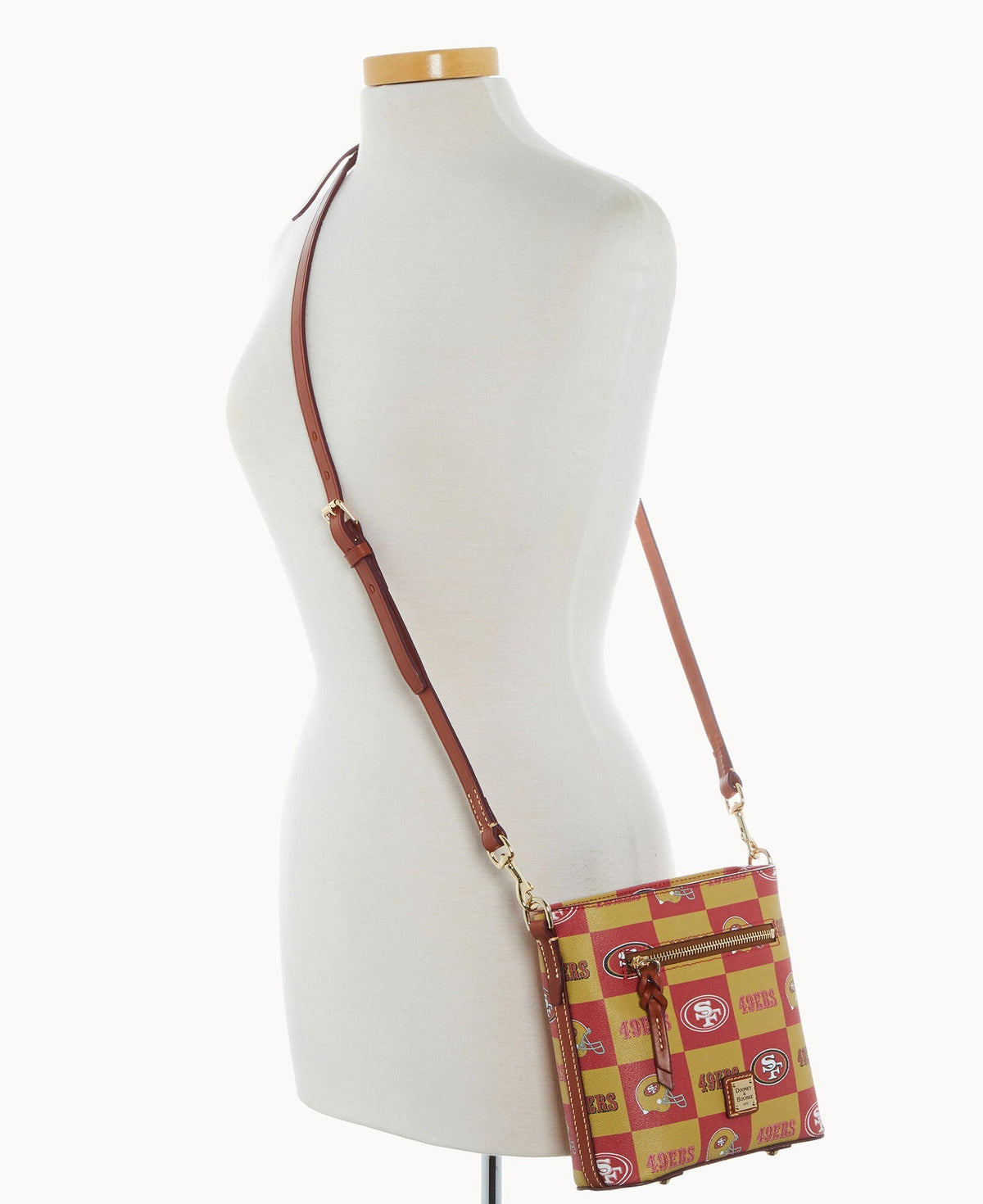 NFL 49ERS Small Zip Crossbody