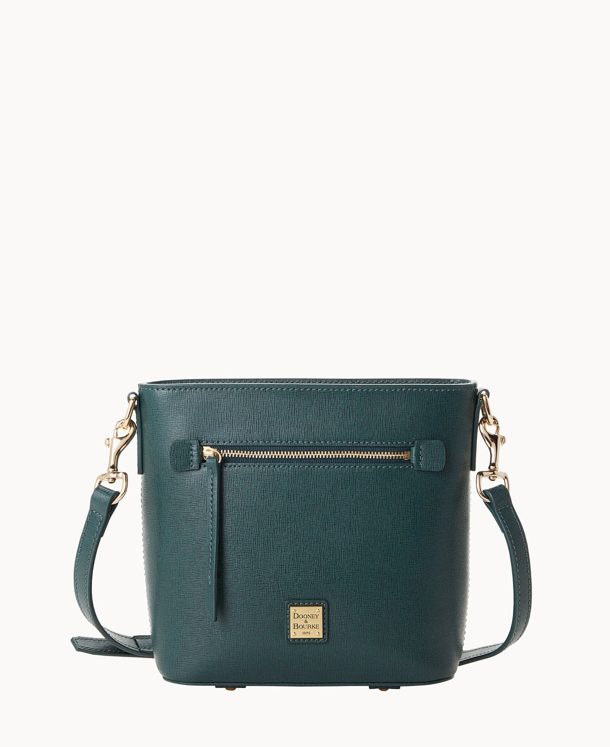 Saffiano Small Zip Crossbody