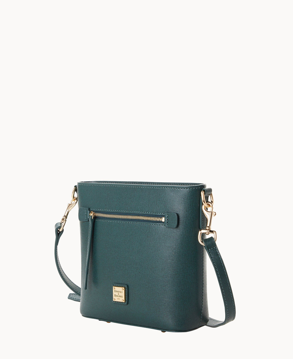 Saffiano Small Zip Crossbody