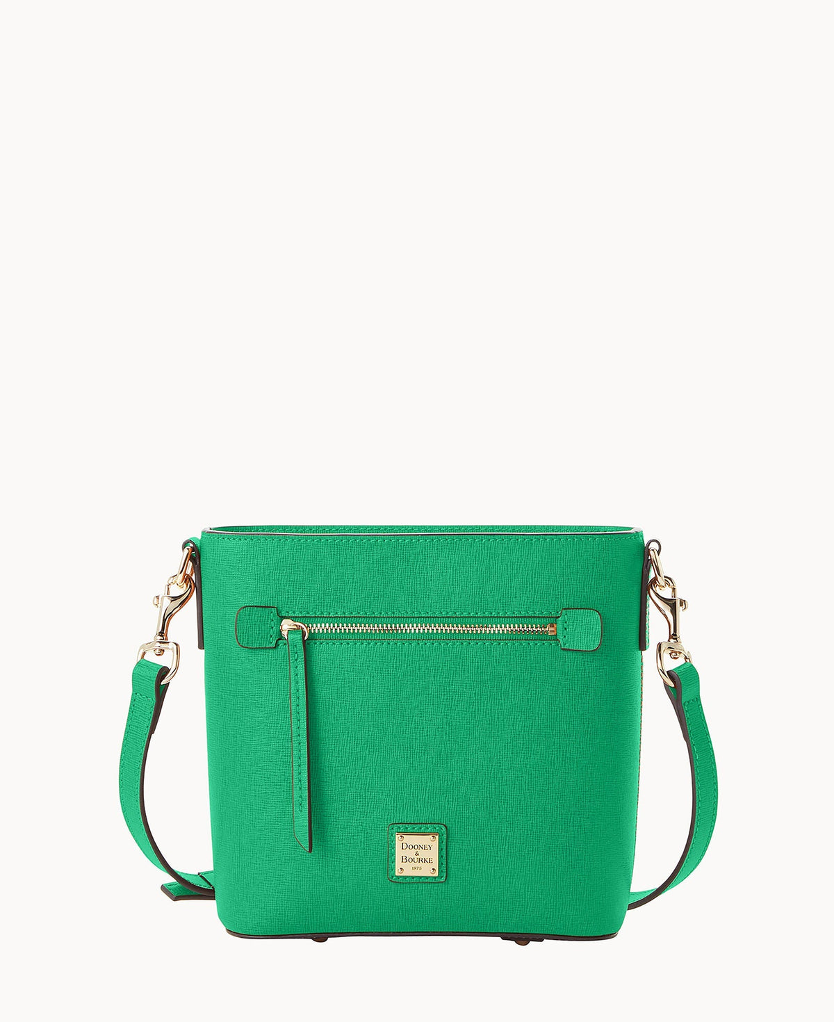 Saffiano Small Zip Crossbody