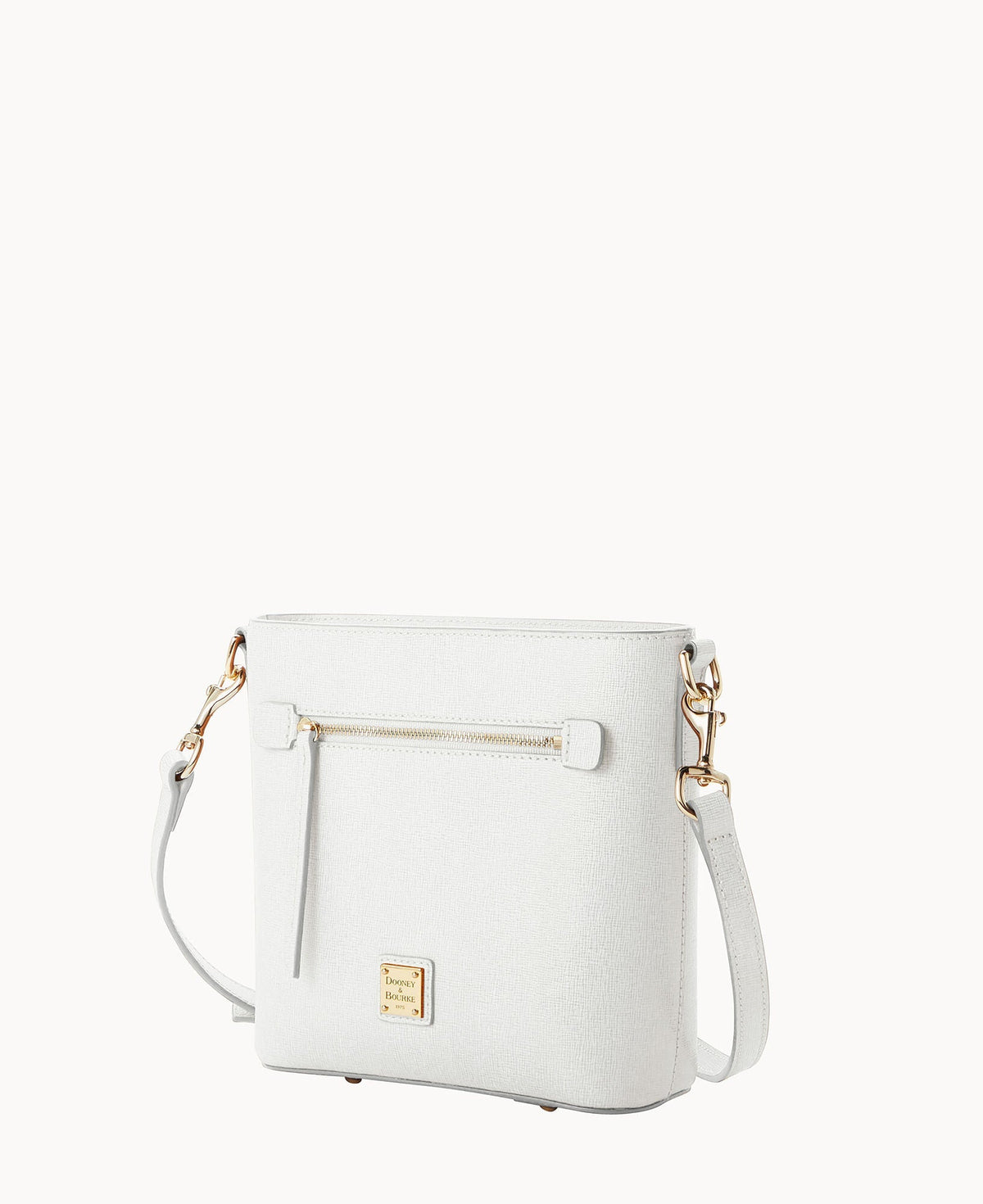 Saffiano Small Zip Crossbody