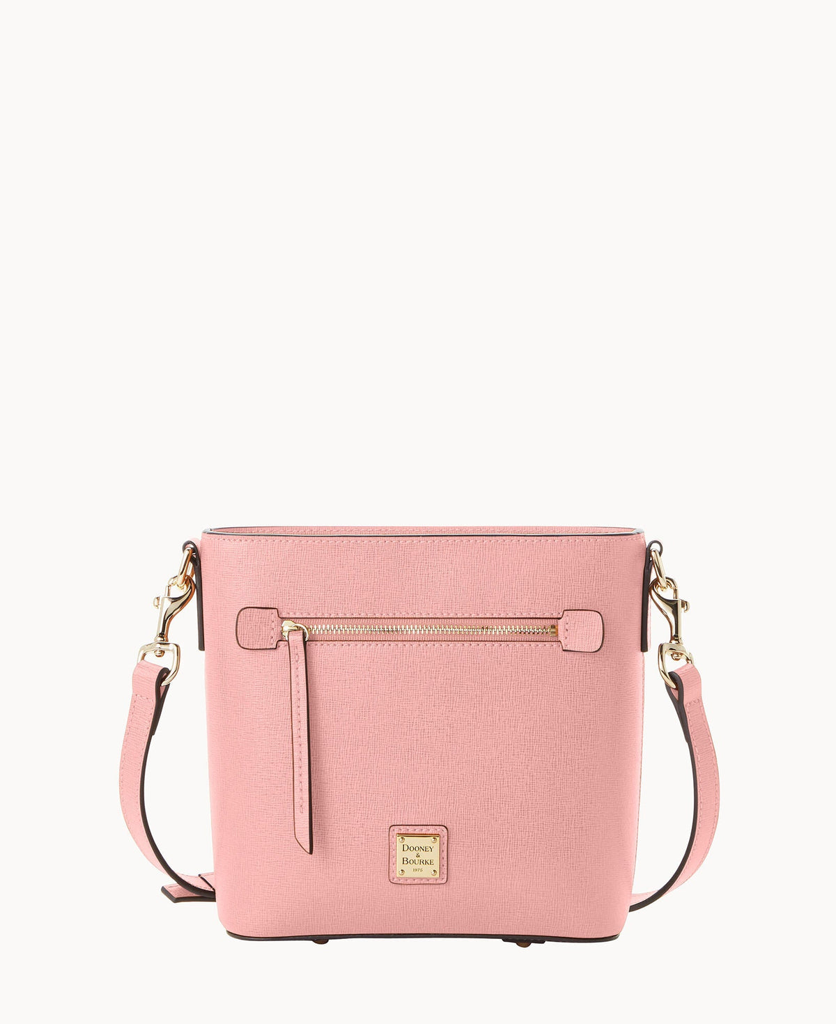 Saffiano Small Zip Crossbody