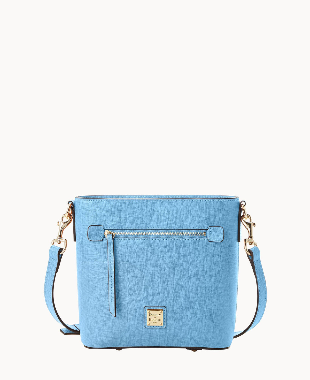 Saffiano Small Zip Crossbody