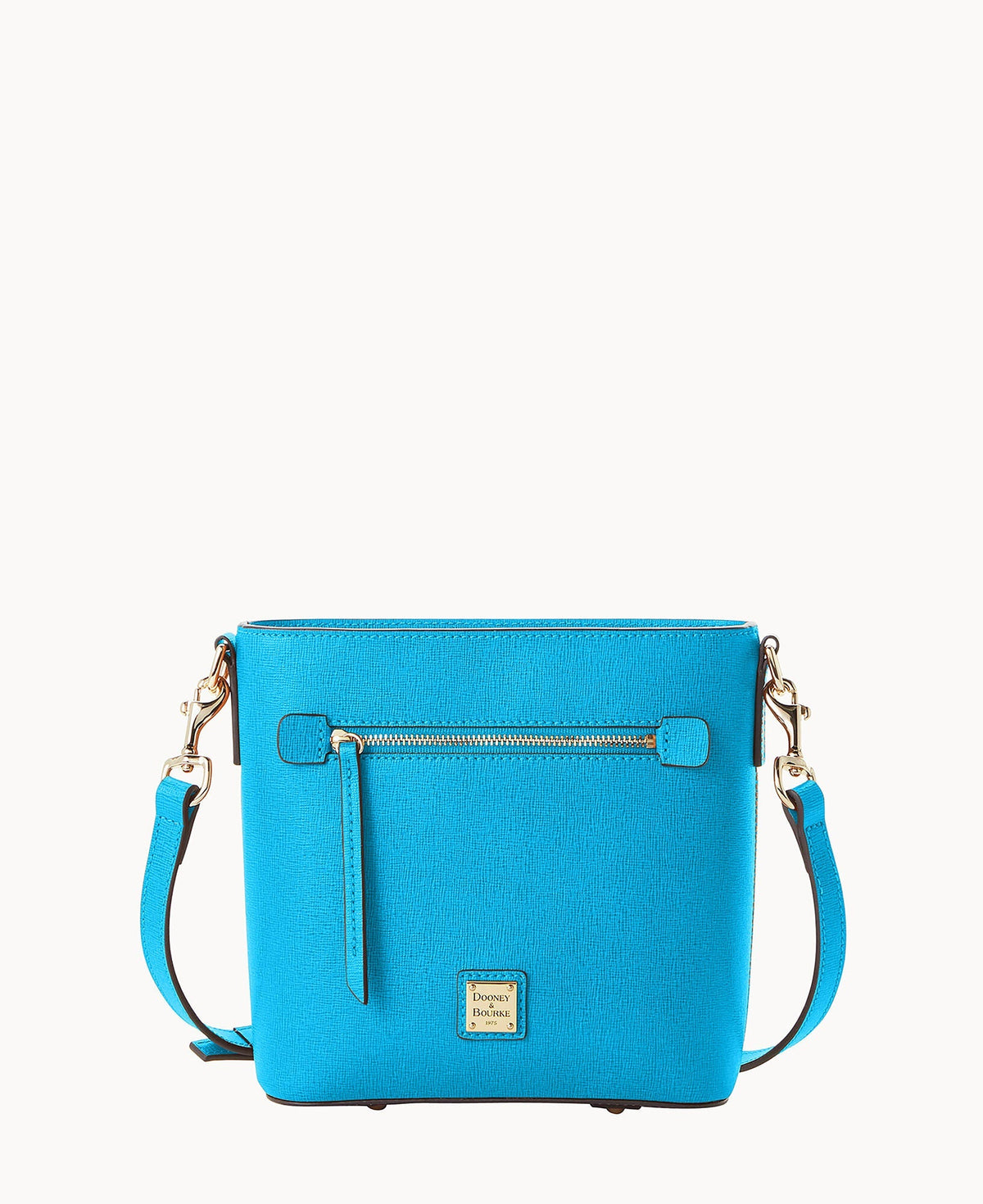 Saffiano Small Zip Crossbody
