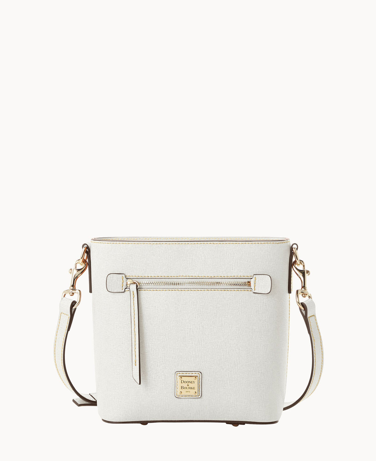 Saffiano Small Zip Crossbody