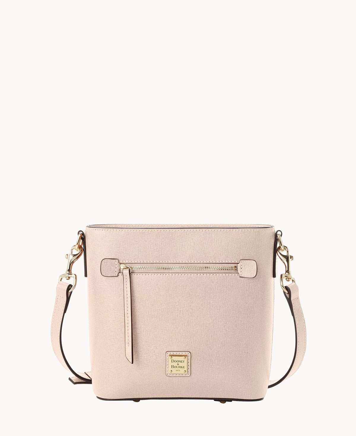 Saffiano Small Zip Crossbody
