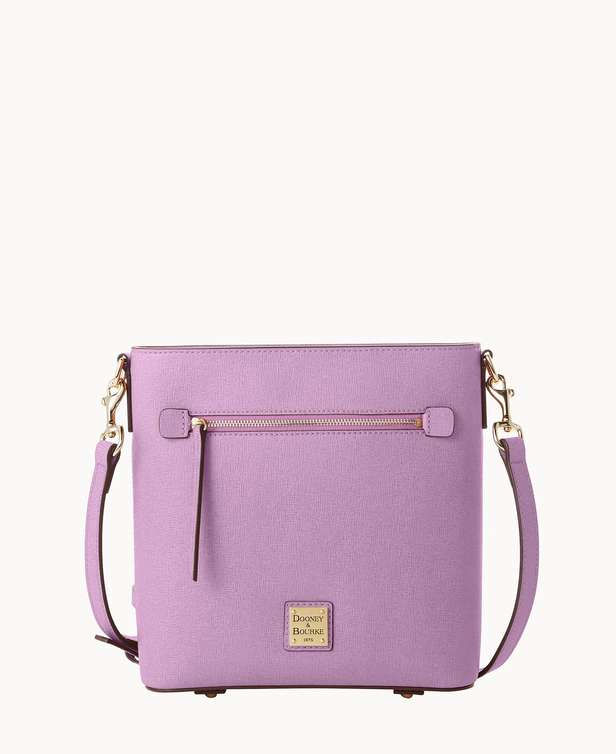 Saffiano Zip Crossbody