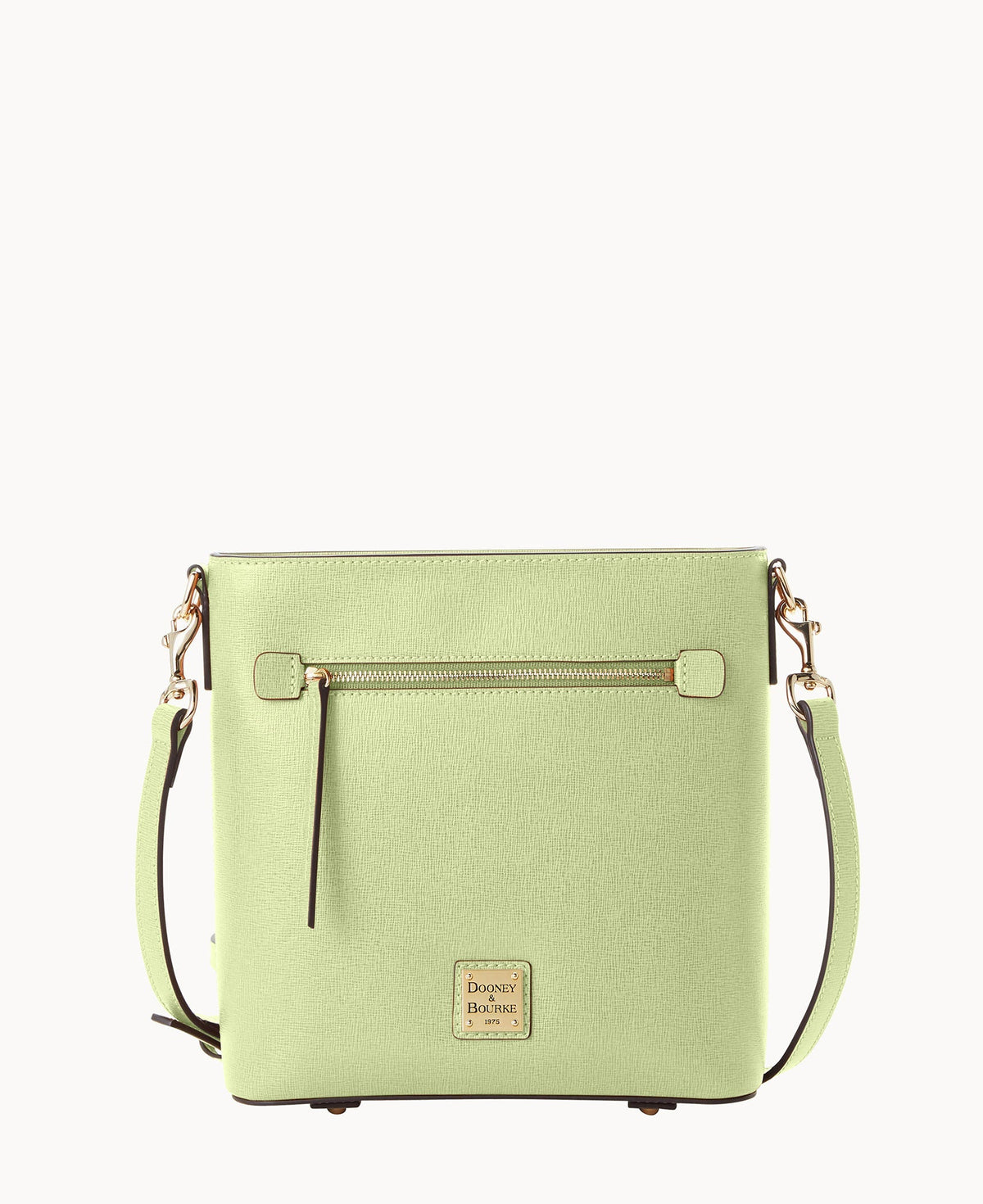 Saffiano Zip Crossbody