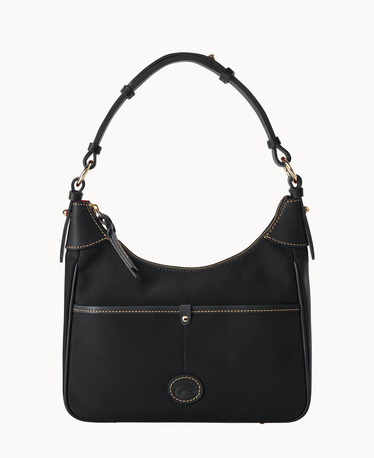 Nylon Small Rebecca Hobo