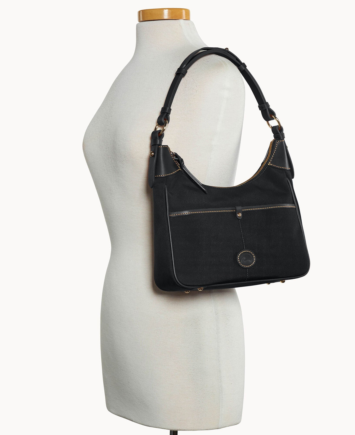 Nylon Small Rebecca Hobo