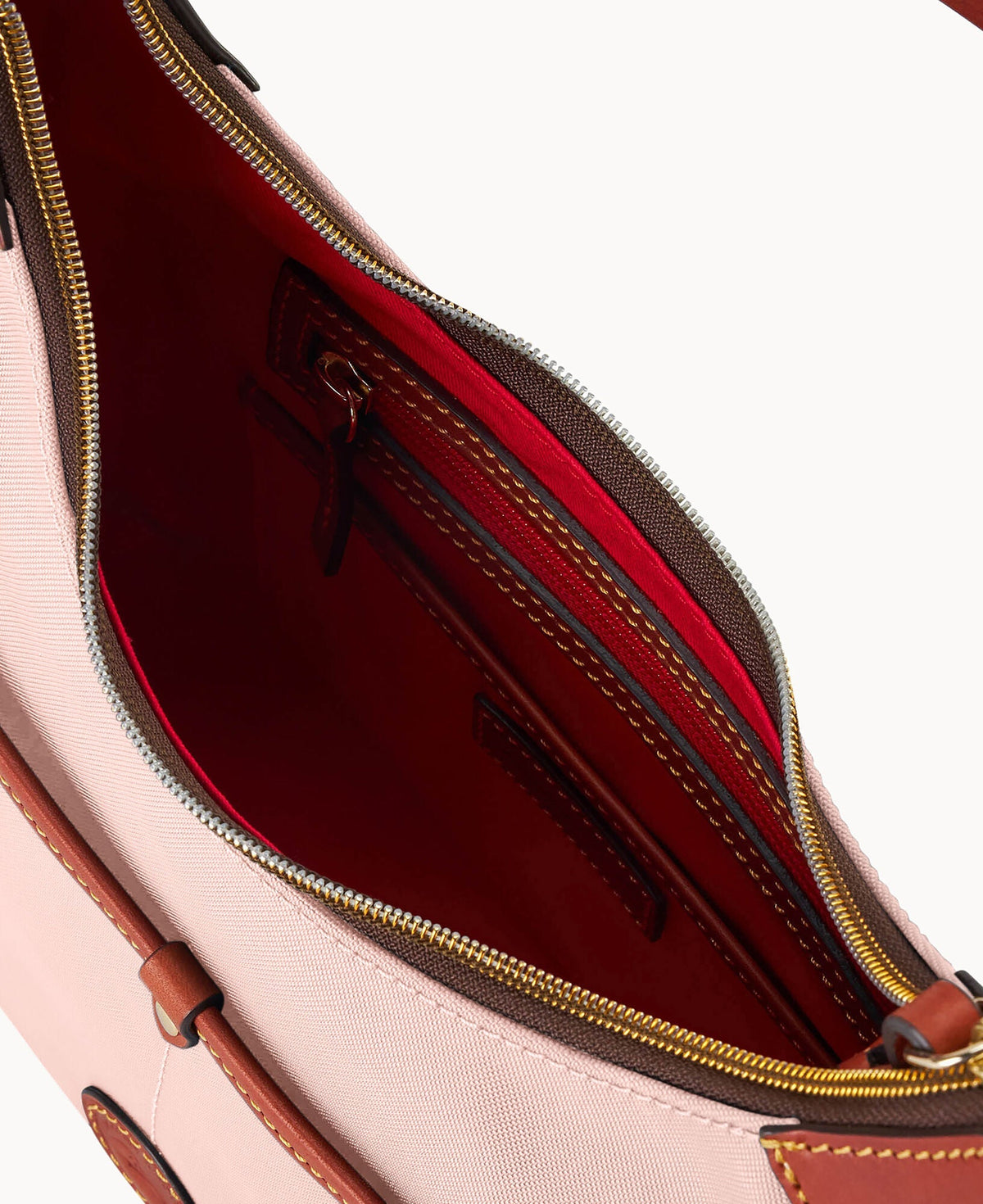 Nylon Small Rebecca Hobo