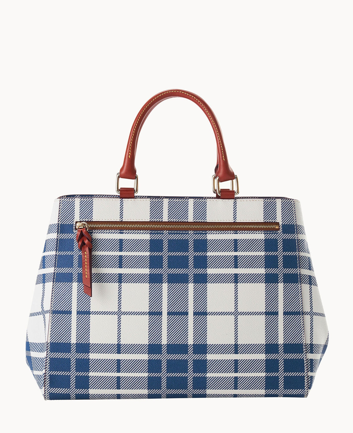 Oxford Zip Satchel